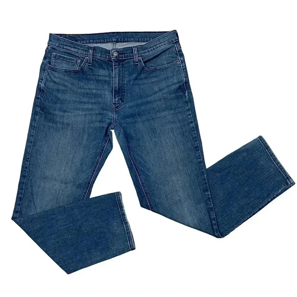 Levis 541 Jeans Mens‎ 36x34 (36x32) Blue Straight Relaxed Fit Blue Dad Levi's - Picture 1 of 14